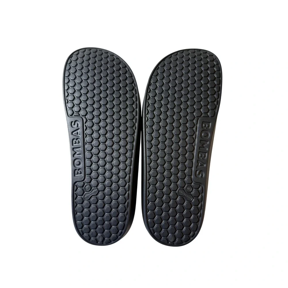 Bombas Friday Slides Men's Size 13 Black Waterproof Comfort Sandals NWT
